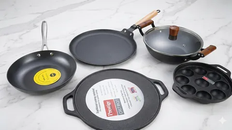 Cast iron cookware at Ramachandhraa Stores
